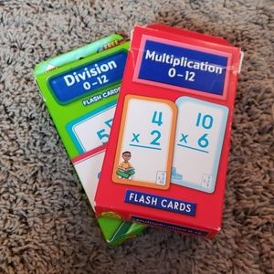 Multiplication & Division Flash Cards